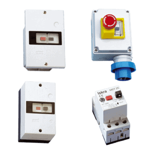Motor Protection Switches and enclosures